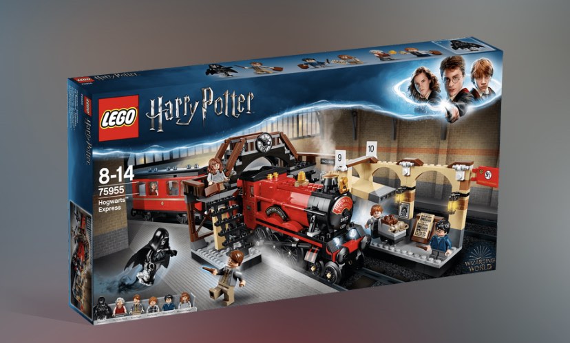  LEGO Harry Potter Hogwarts Express 75955 Toy Train Building Set  includes Model Train and Harry Potter Minifigures Hermione Granger and Ron  Weasley (801 Pieces) : Toys & Games