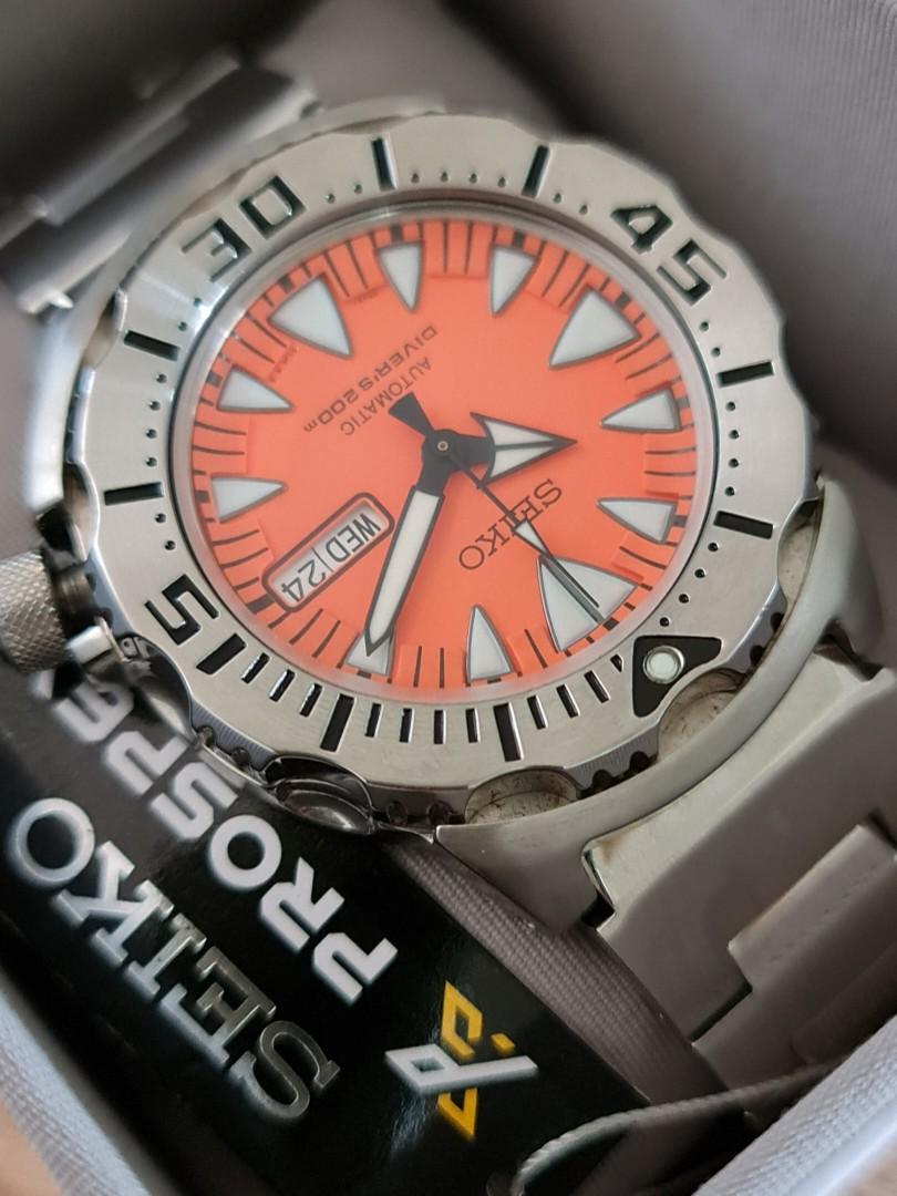 Seiko Orange Monster SRP309K1