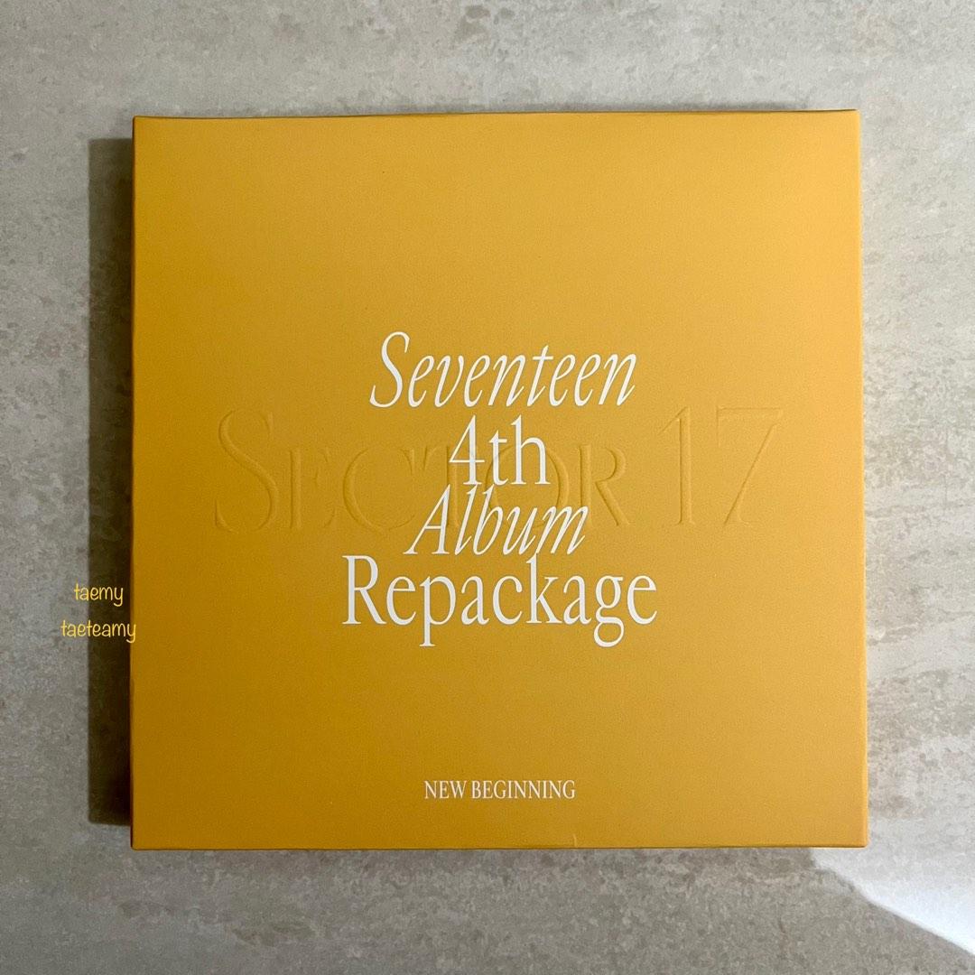 Seventeen Sector 17 The8 Signed Album New Begeinning version