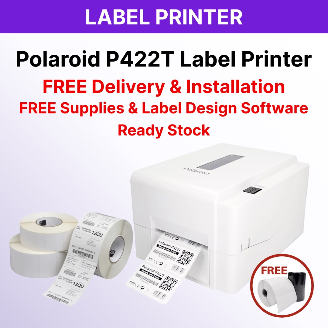 polaroid printer sticker