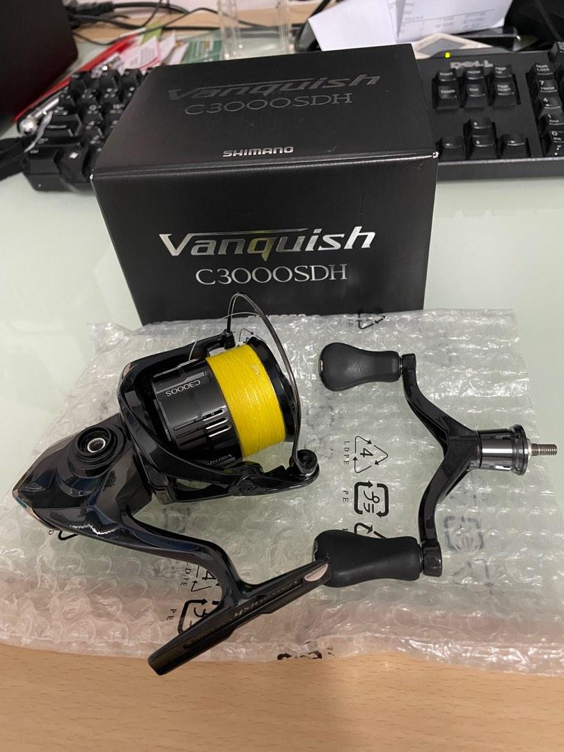 Shimano 19 vanquish C3000SDH, 運動產品, 釣魚- Carousell
