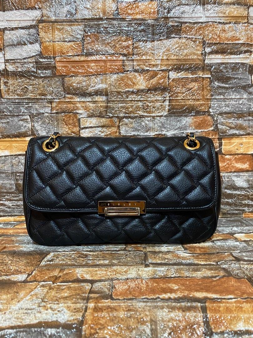 Sisley Quilted Chain Sling (two way), Women's Fashion, Bags & Wallets