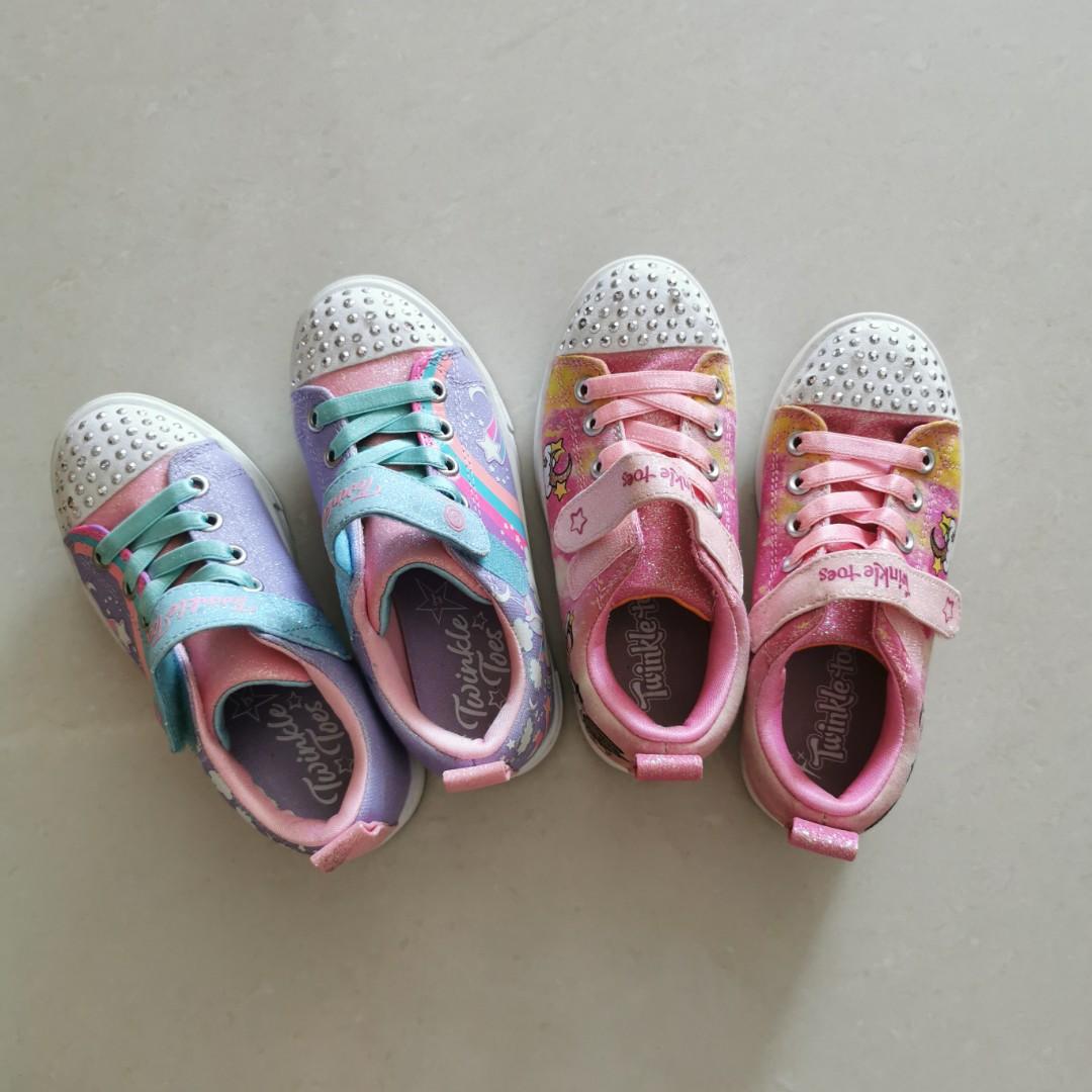 Girls sketchers size top 11