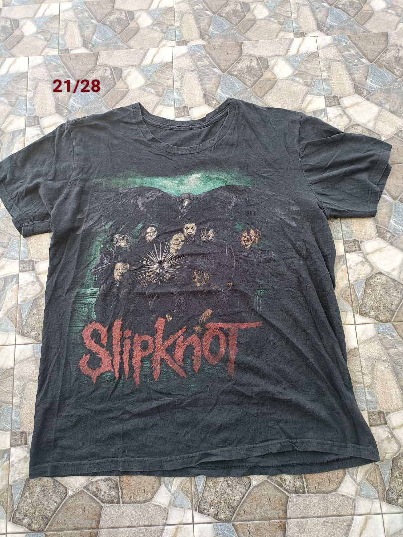 slipknot, Men's Fashion, Tops & Sets, Tshirts & Polo Shirts on Carousell