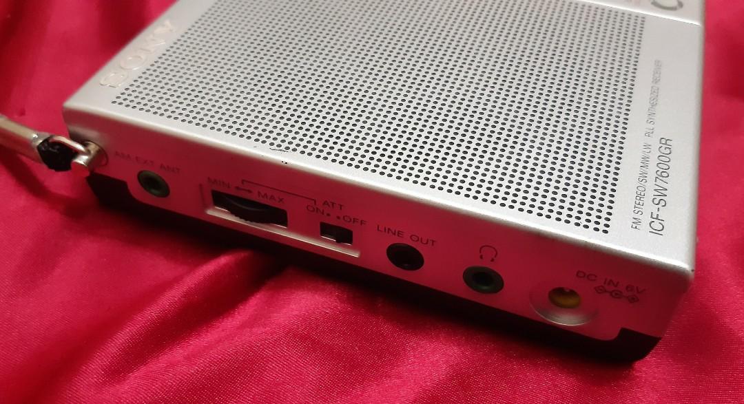 SONY World Receiver RADIO ICF SW7600GR, Hobbies & Toys, Collectibles