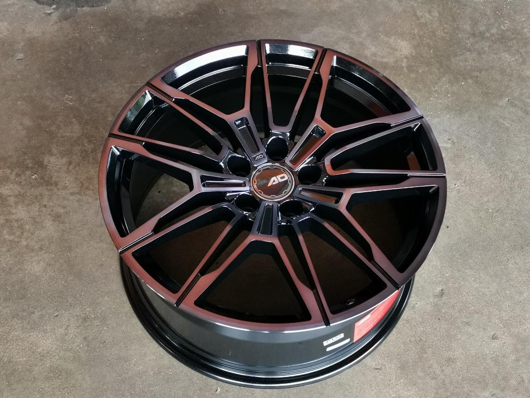 SPORT RIM 19 INCH ORI AD WHEEL AUDI TOYOTA HONDA MAZDA VELLFIRE ALPHARD ...