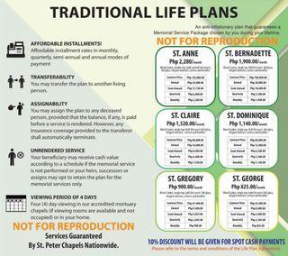 St Peter Plan (Traditional & Cremation)