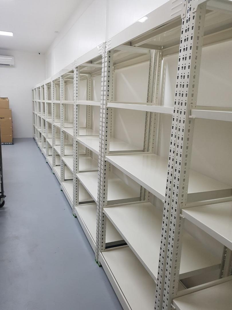 steel rack shelves standee rack, Furniture & Home Living, Furniture ...