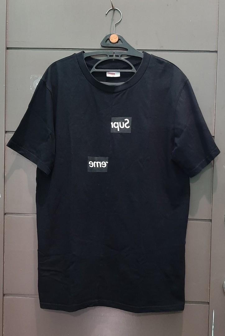 Supreme X CDG Shirt Men s Fashion Tops Sets Tshirts Polo