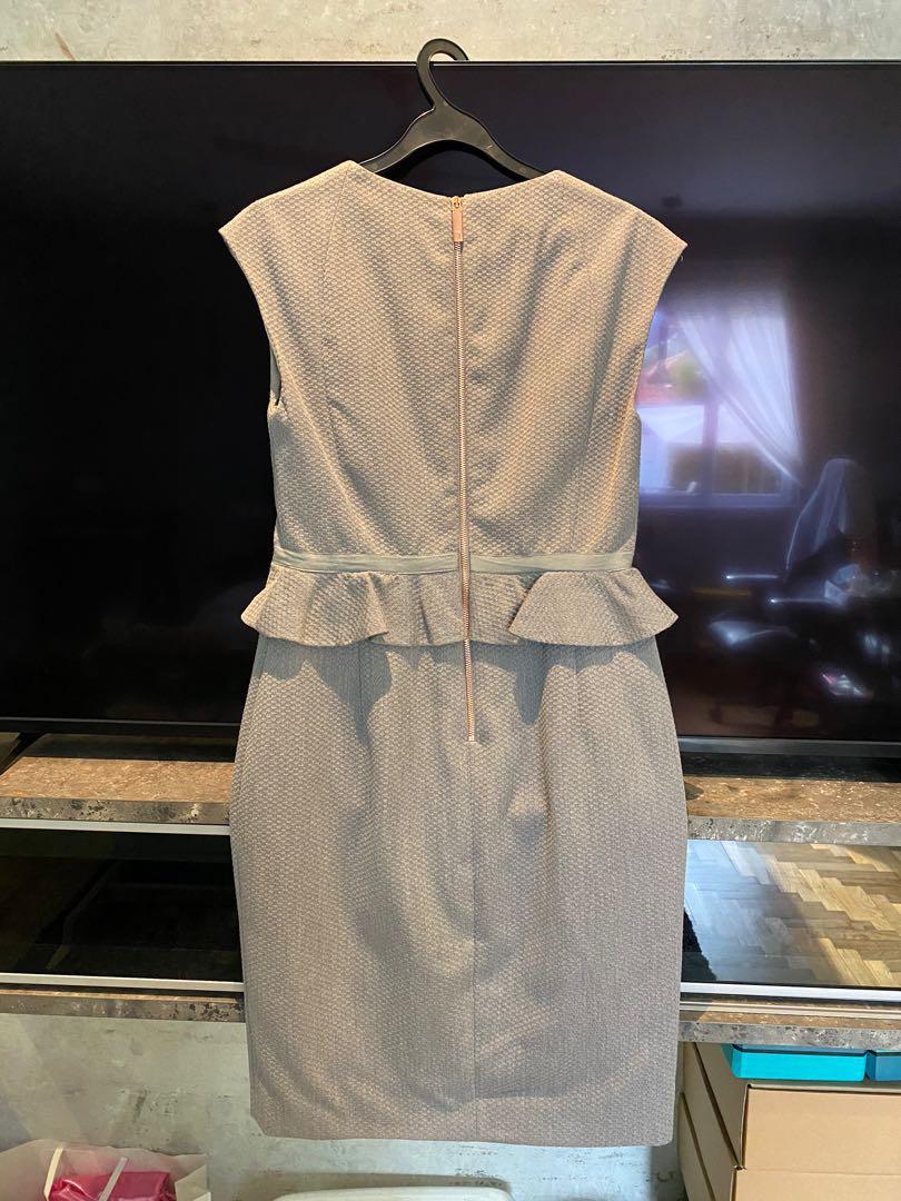 Rose gold ted baker dress discount