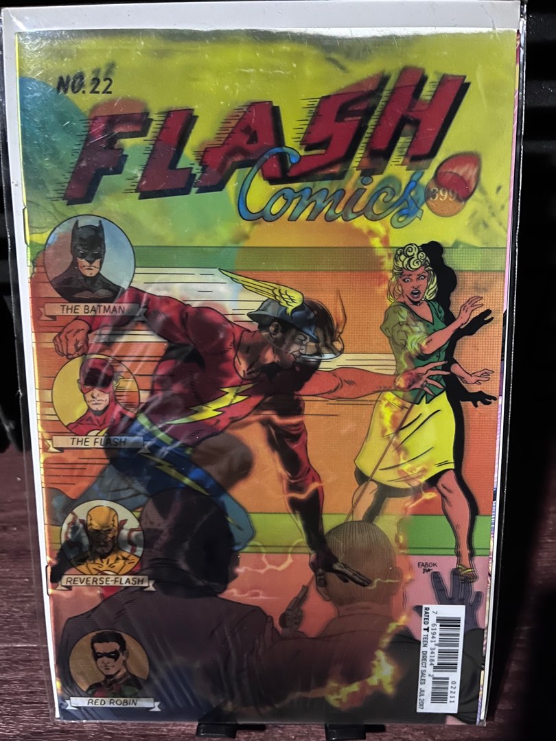 The Flash 22 Lenticular cover, Hobbies & Toys, Books & Magazines
