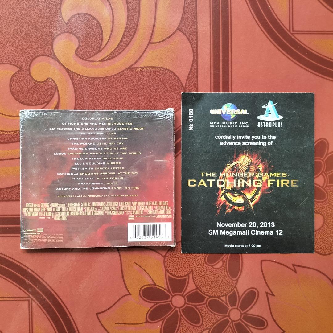 The Hunger Games Catching Fire Soundtrack CD, Hobbies & Toys, Music