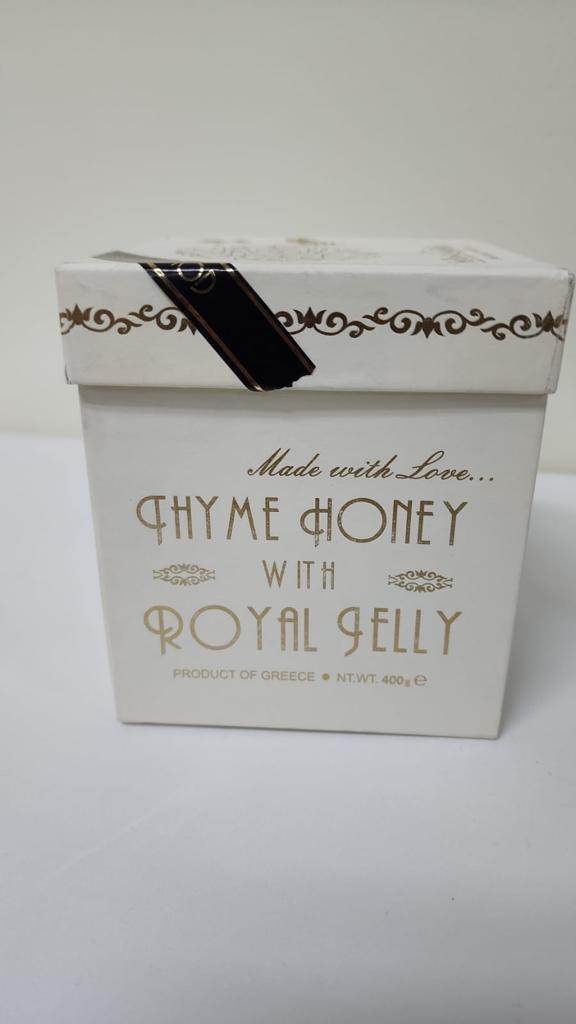 Thyme Honey with Royal Jelly 400g, Food & Drinks, Other Food & Drinks