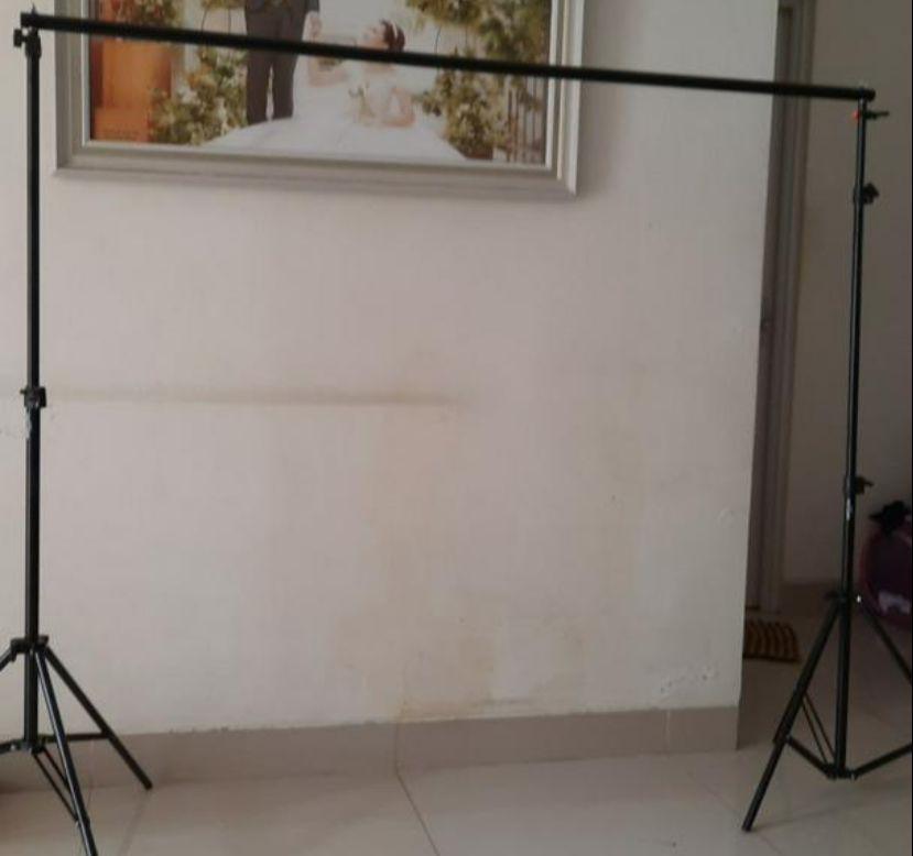 Tiang background studio, Perabotan Rumah di Carousell