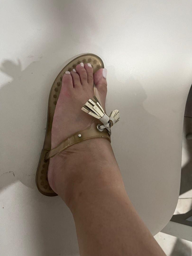 Tods cheap jelly sandals