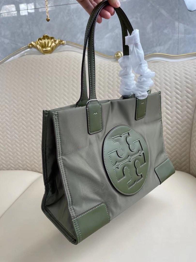 Tory Burch Ella Tote Green, Women's Fashion, Bags & Wallets, Tote Bags on  Carousell
