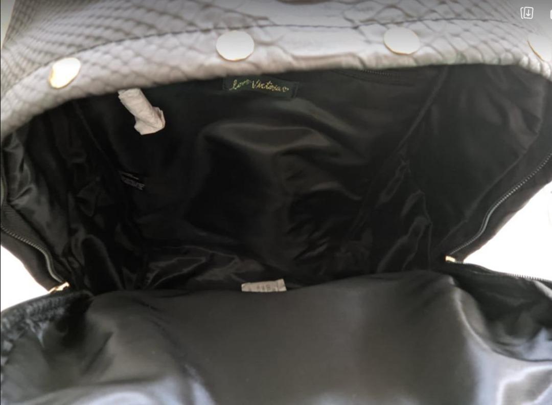 Nylon python city backpack hot sale