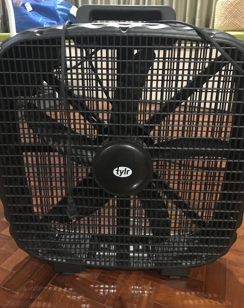 Tylr box fan, Furniture & Home Living, Lighting & Fans, Fans on Carousell
