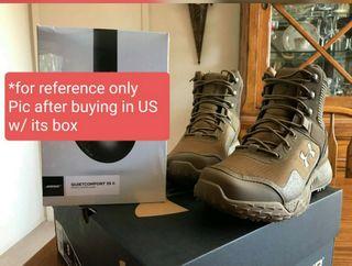 Original Under Armour UA Tactical Combat Boots Shoes US WMN 8 (timberland  5.11 north face columbia salomon)