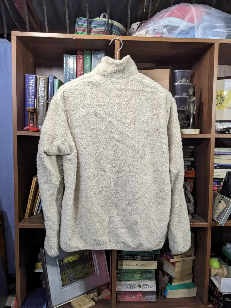 Uniqlo Sherpa Teddy Bear Jacket Small Men s Fashion Coats Jackets and Outerwear on Carousell
