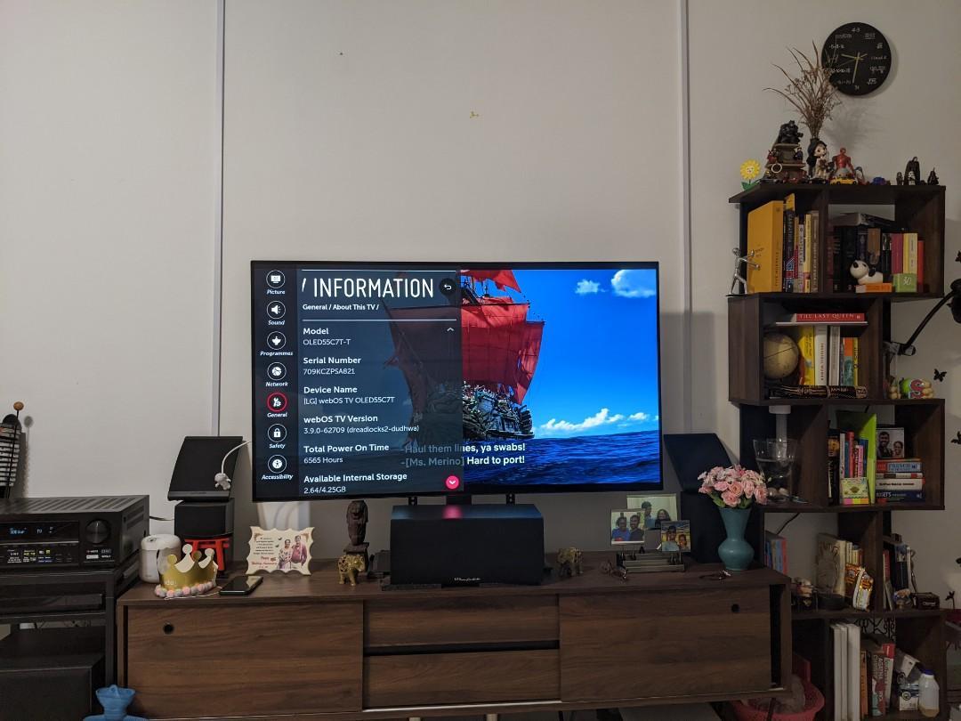 Used LG OLED 55 inch TV for sale (C7), TV & Home Appliances, TV