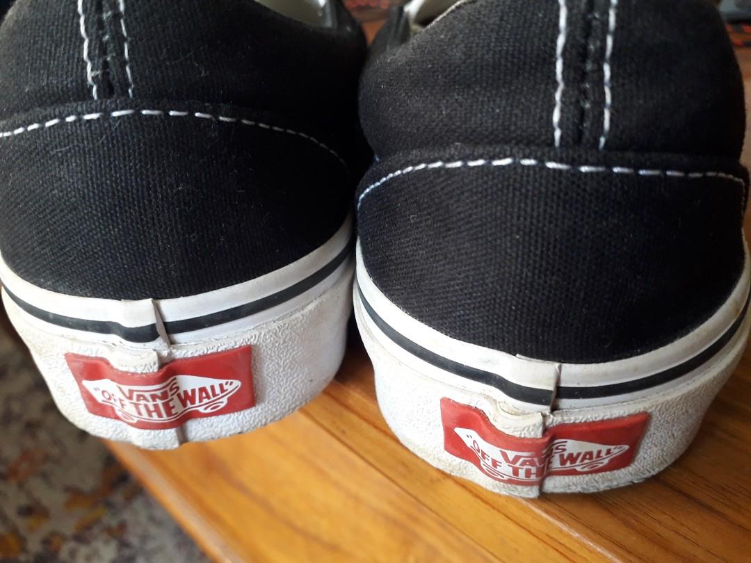 VANS Off the Wall black canvas Classic ComfyCush shoes