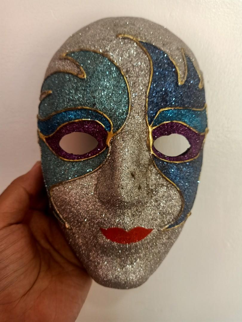 Venetian masquerade mask (Category: Occasions & Party Supplies) located in Las Pinas. Submitted by quick_deals_great_finds2 (Listing ID 1180530158, Image 1). Description: paper machete adult size.