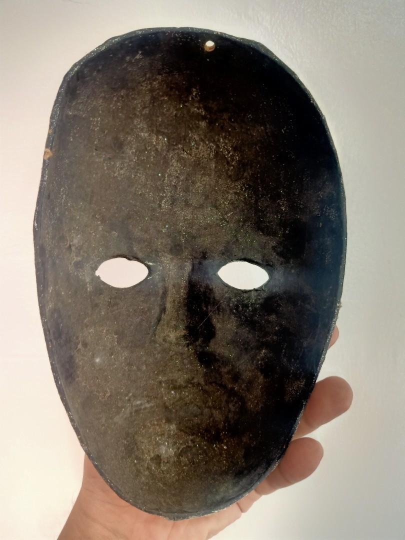 Venetian masquerade mask (Category: Occasions & Party Supplies) located in Las Pinas. Submitted by quick_deals_great_finds2 (Listing ID 1180530158, Image 2). Description: paper machete adult size.