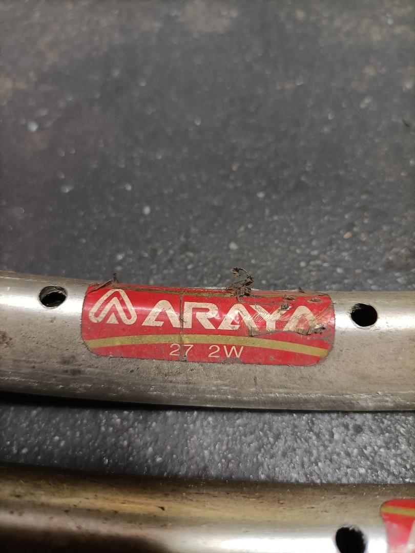 vintage road bike wheel size