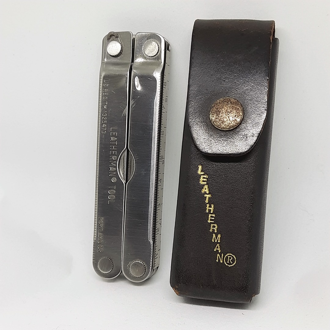 VINTAGE LEATHERMAN MULTI TOOL PLIERS 1325473 PORTLAND W/ ORIGINAL