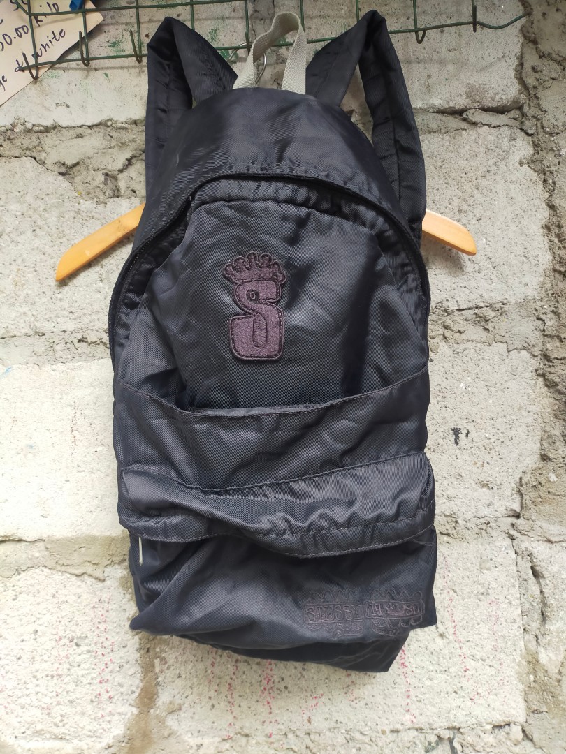 Vintage stussy backpack, Men's Fashion, Bags, Backpacks on Carousell