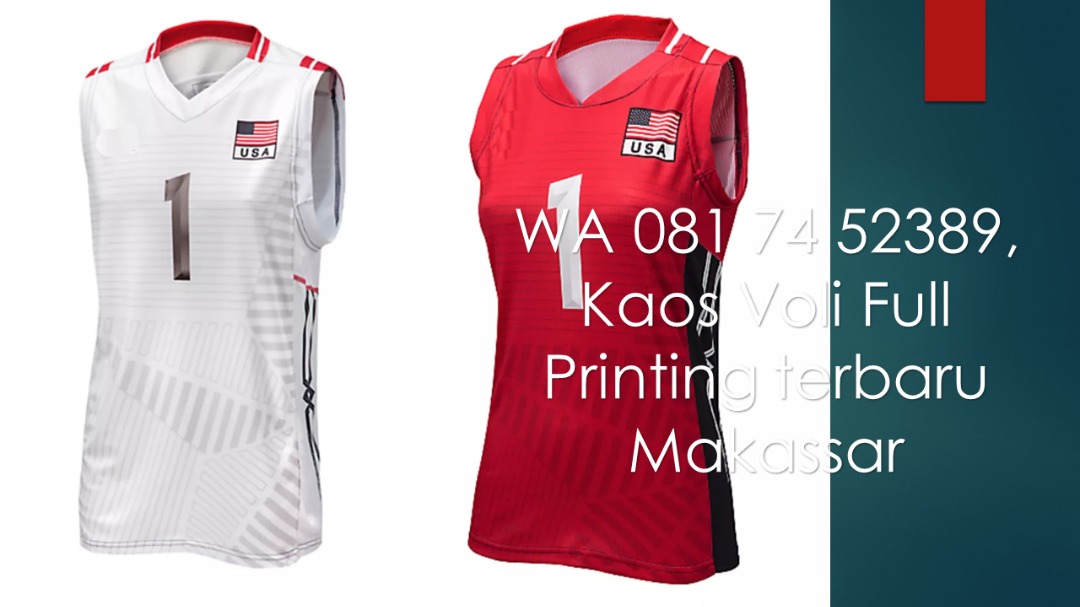 WA 081 74 52389 Desain Baju Voli Keren Makassar