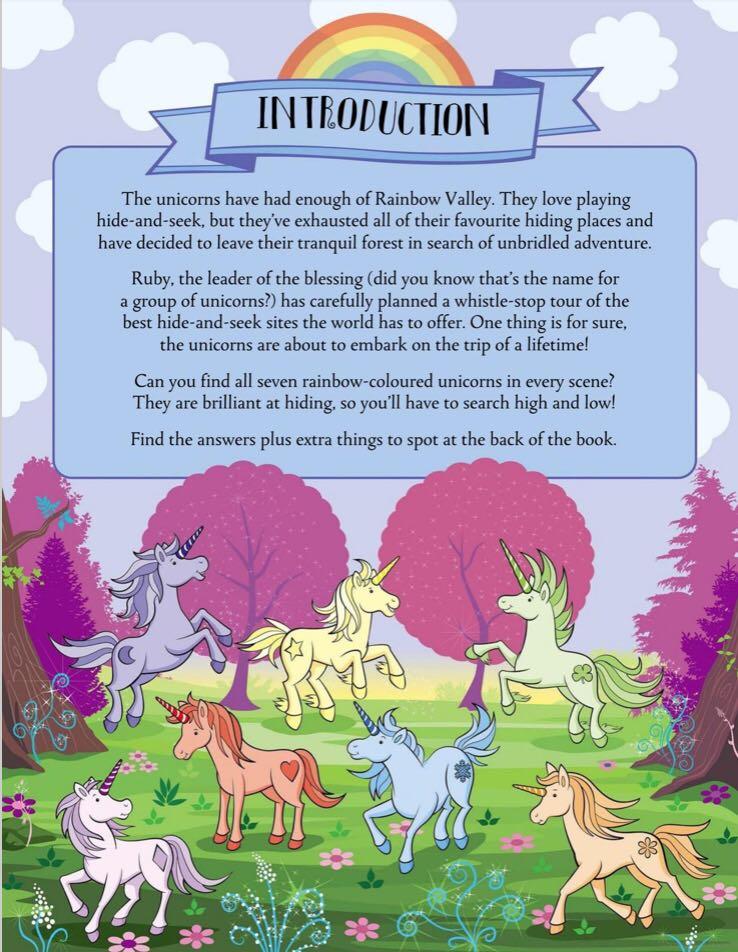 Where is the Unicorn? Search & Find Activity Book, Hobbies & Toys, Toys ...