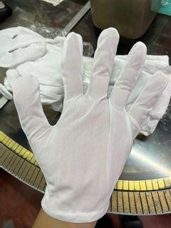 White gloves 12pcs.