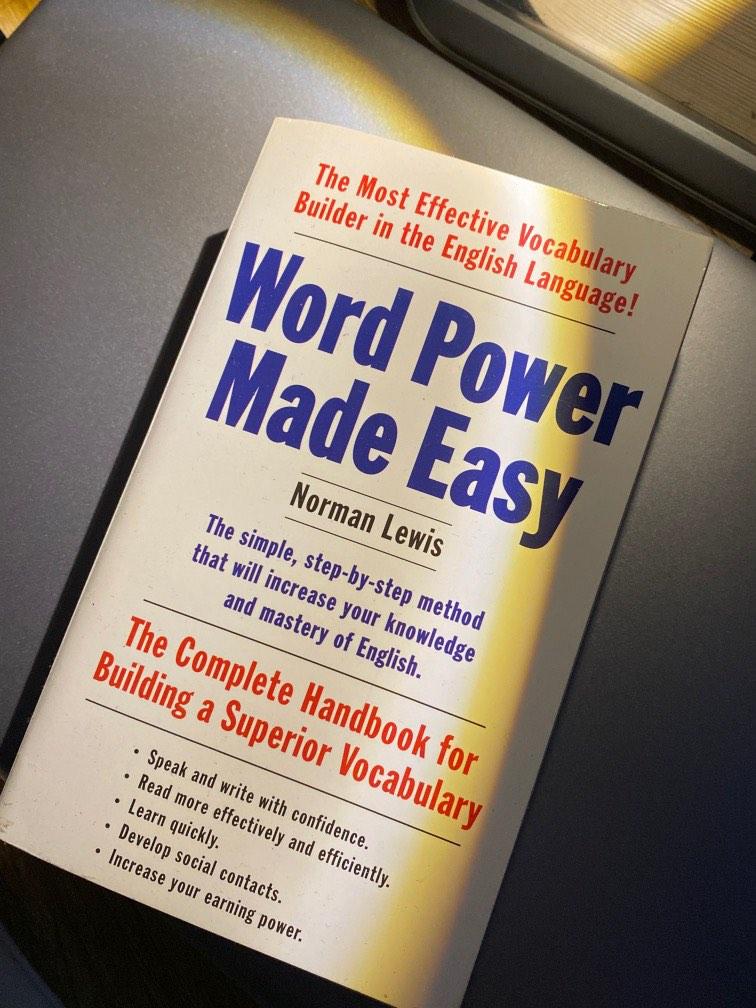 Word power made easy by norman lewis hobbies toys books magazines