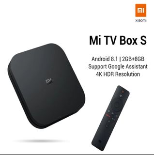 🆕️Xiaomi Mi TV Box S 2nd Gen 4K Ultra HD Google TV Media