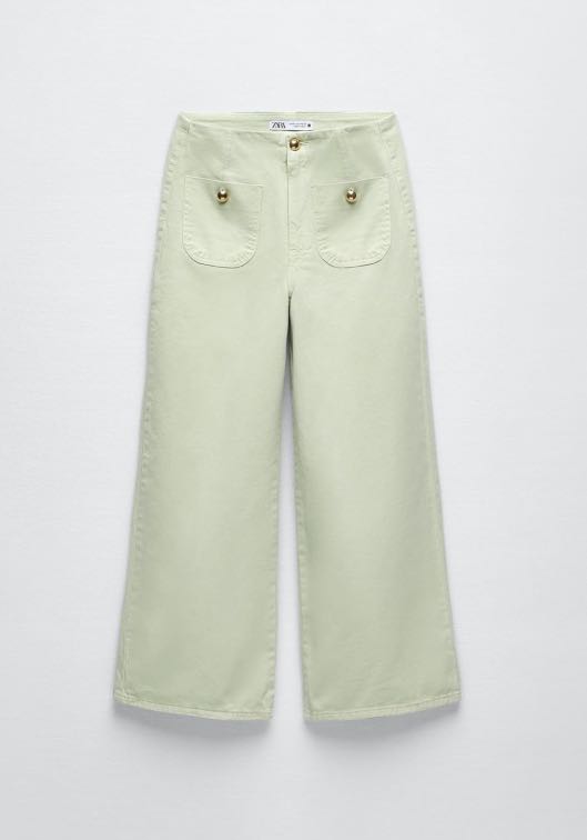 Zara Wide leg Jeans, Women's Fashion, Bottoms, Jeans on Carousell