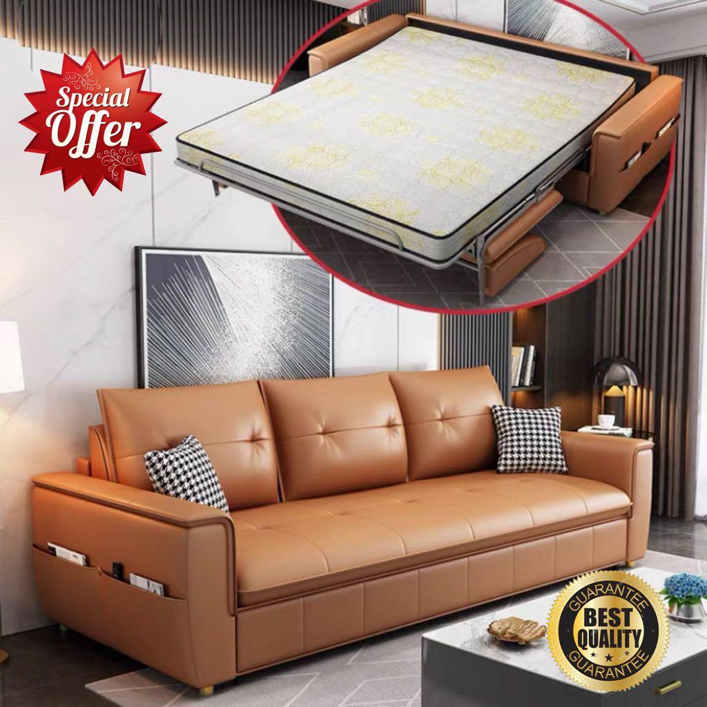 Cat proof leather top couch