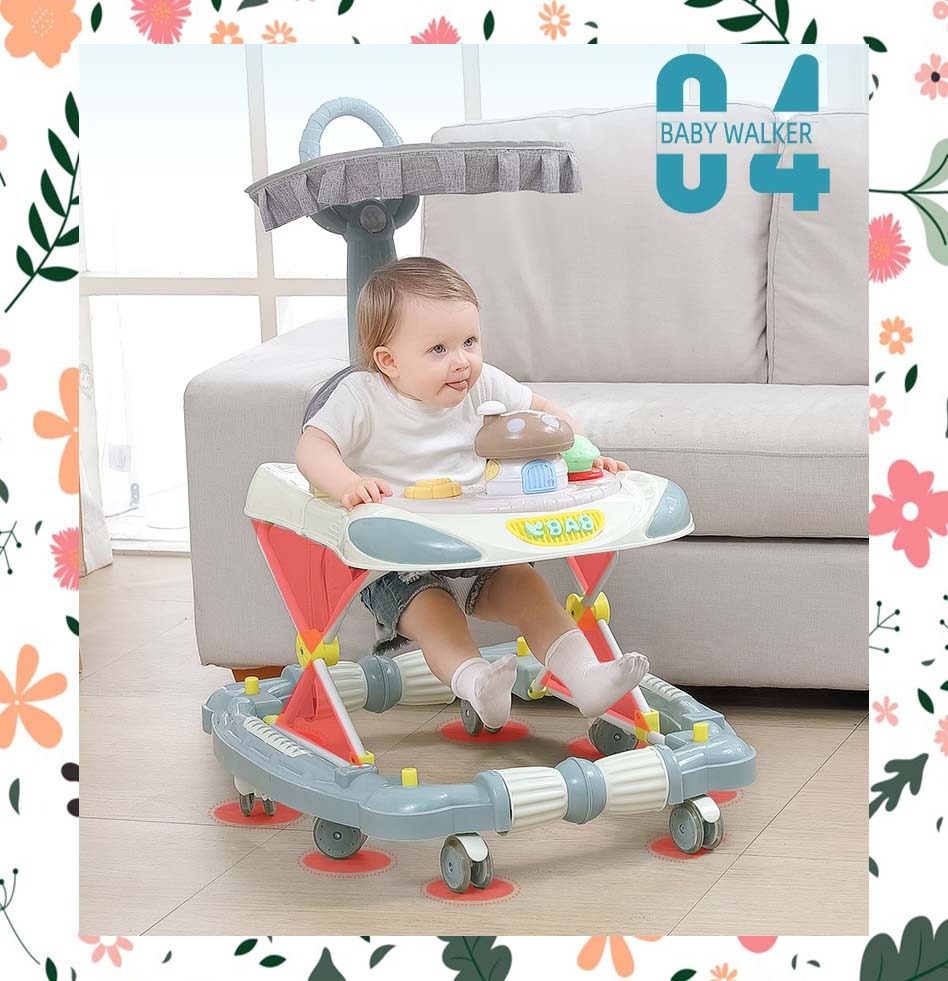 4 in 1 Baby Walker Baby Rocker Walker, Babies & Kids, Babies & Kids