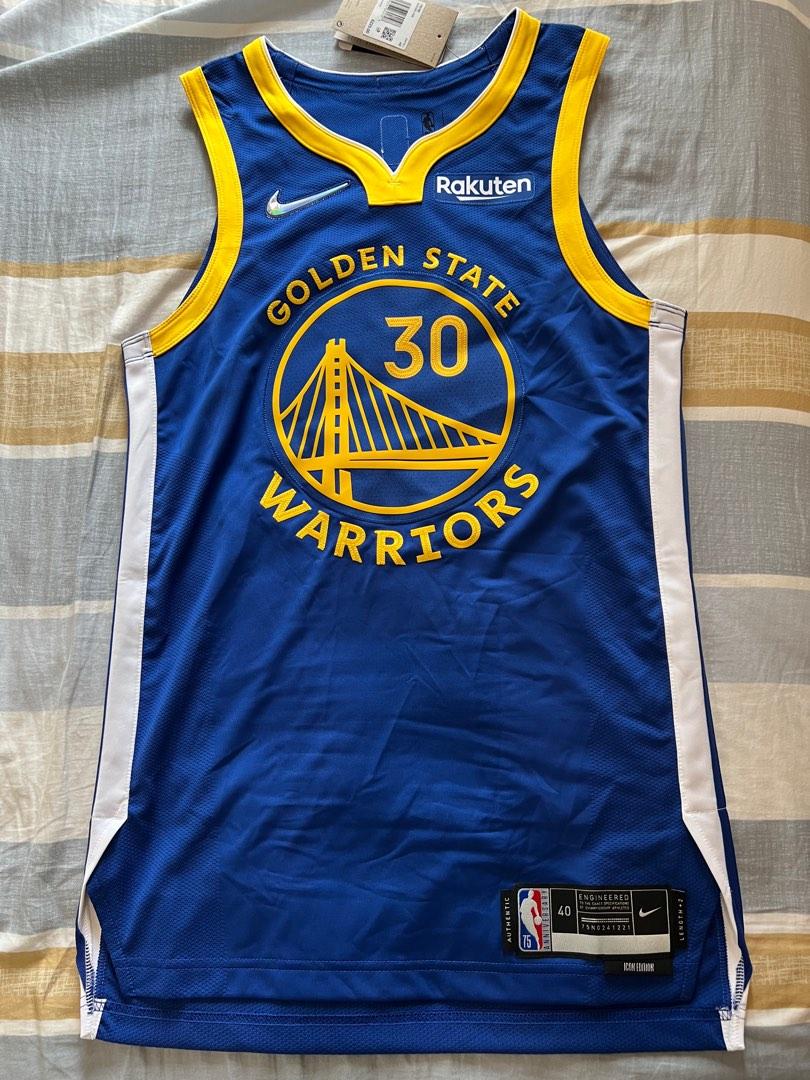 ✨全新現貨庫里球員版75週年Curry Authentic Diamond Jersey BNWT, 男