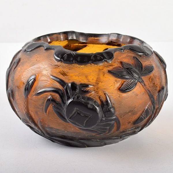 清朝　青花草　古蓮華　古玩　中国　骨董 清朝 青花草 古蓮華 古玩 中国 骨董