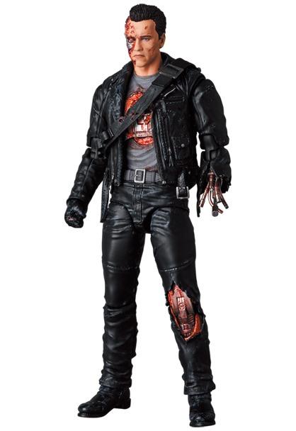 日版質保] 未來戰士續集MAFEX Terminator 2 Judgment Day T-800 Figure