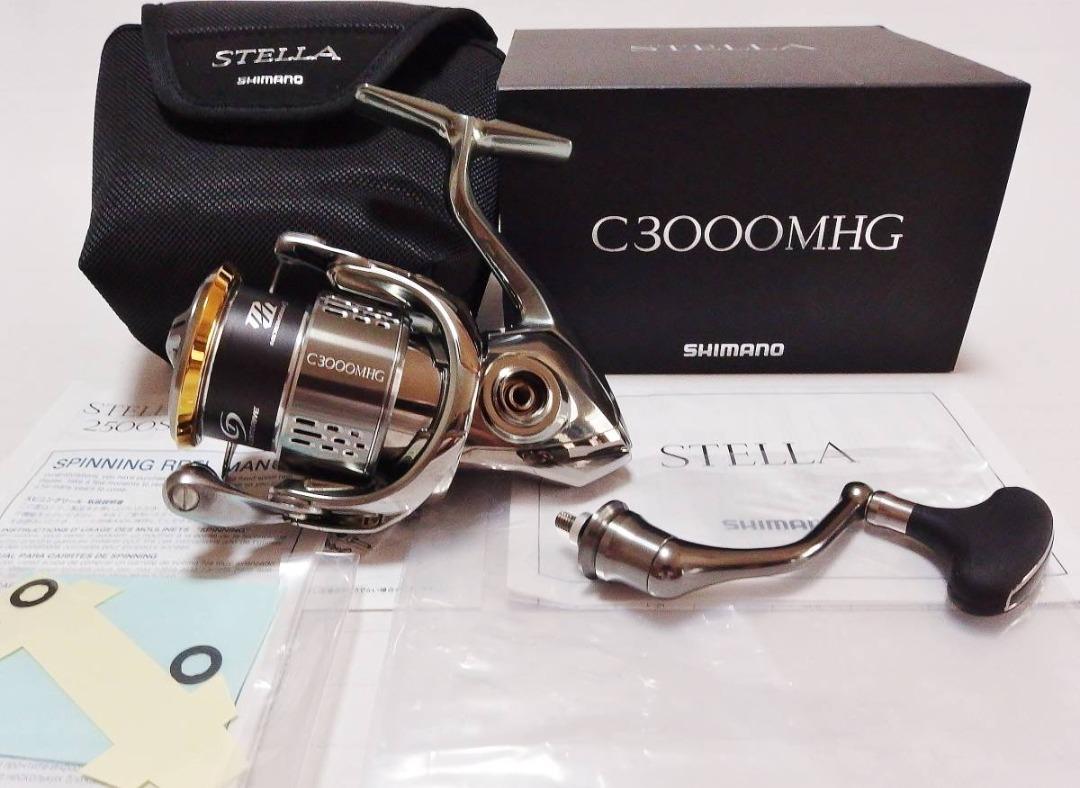 ☆ Shimano 18 Stella STELLA C3000MHG ☆ 未使用商品, 運動產品, 釣魚