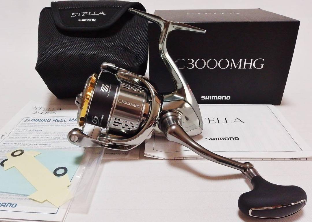 ☆ Shimano 18 Stella STELLA C3000MHG ☆ 未使用商品, 運動產品, 釣魚 