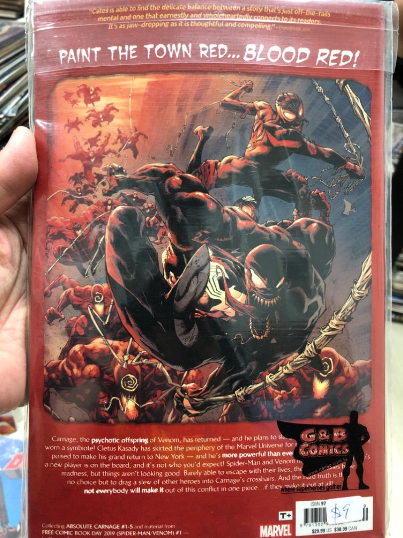 Absolute Carnage Comic TPB, Hobbies & Toys, Books & Magazines, Comics