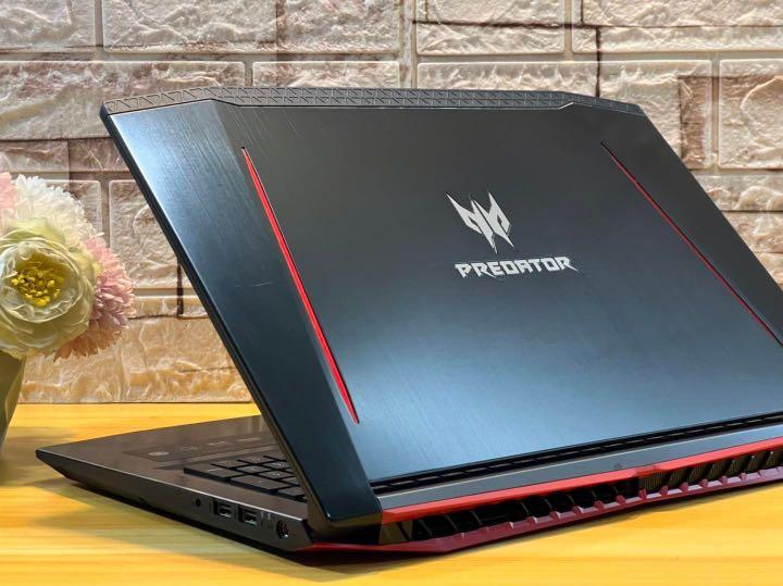 Acer Predator Helios 300 PH315 51 Core i7 Coffelake 8th Gen 8GB RAM 128GB SSD 1000GB HDD 6GB NVIDIA GeForce GTX 1060 FULL HD 144Hz Baclit KB