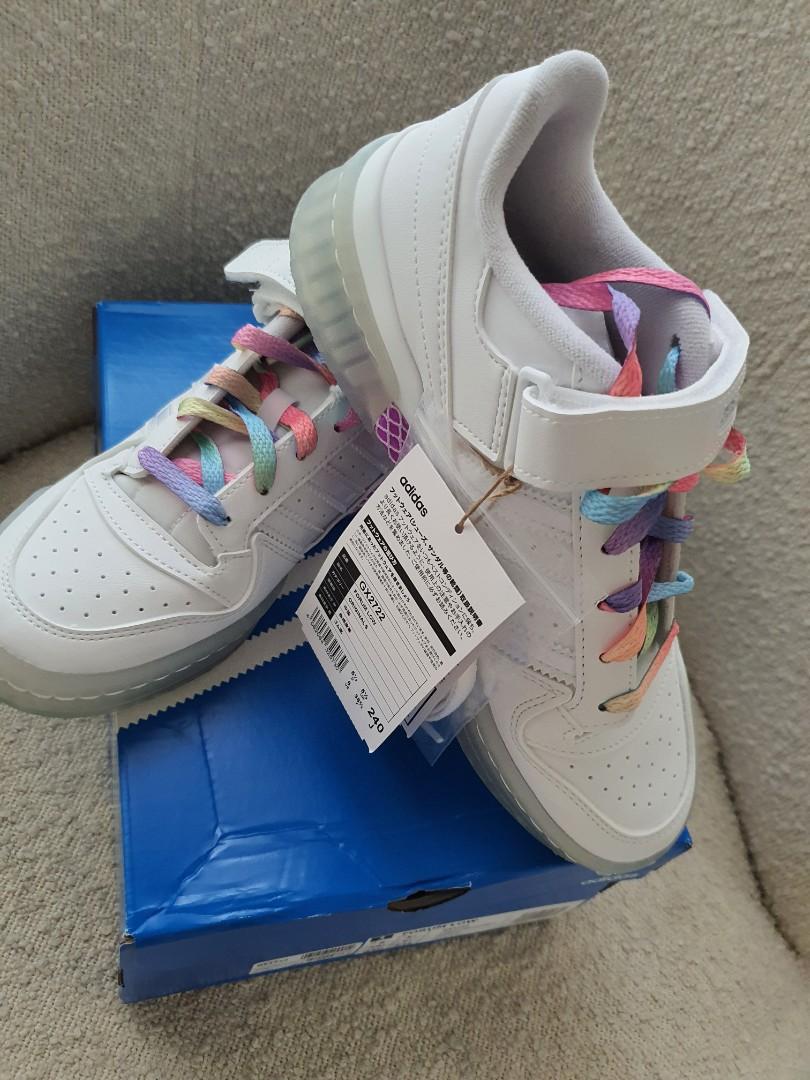 Adidas Rainbow Forum Low, Women's Fashion, Footwear, Sneakers on Carousell
