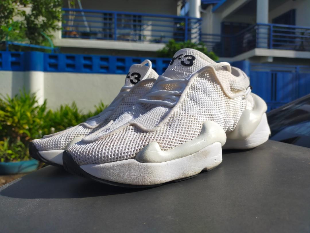 Adidas Y 3 Ren white Men s Fashion Footwear Sneakers on Carousell