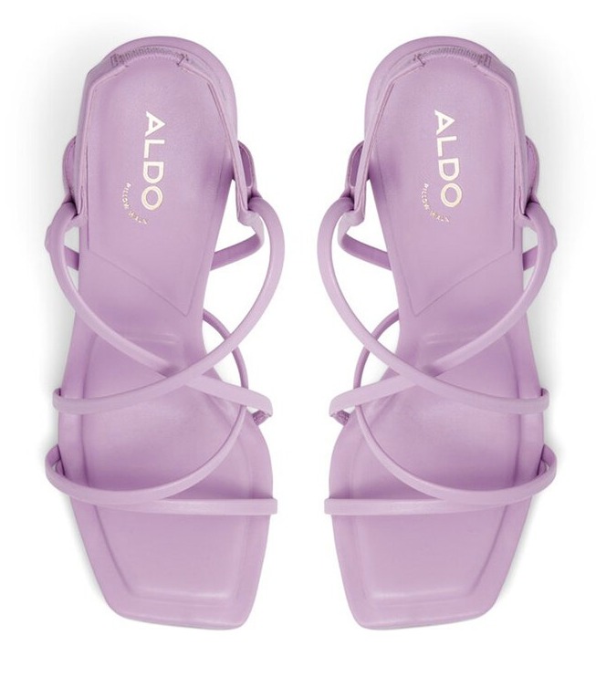 Aldo Purple Amilia Strappy Heels Women s Fashion Footwear Heels