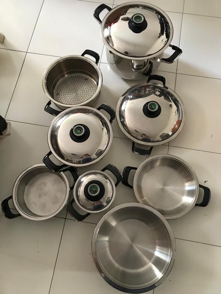 AMC Cookware 6 Pieces Set, Furniture & Home Living, Kitchenware